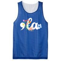 Comma La Floral Kamala Harris President 2024 Coma La Flowers Cool Gift Mesh Reversible Basketball Jersey Tank