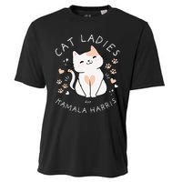 Cat Ladies For Kamala Harris Cooling Performance Crew T-Shirt