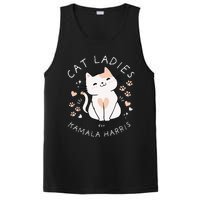 Cat Ladies For Kamala Harris PosiCharge Competitor Tank