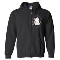 Cat Ladies For Kamala Harris Full Zip Hoodie