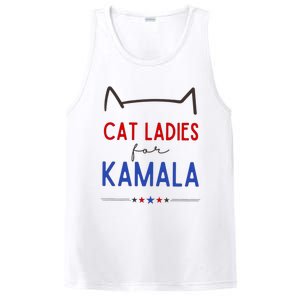 Cat Ladies For Kamala Cat Lady For Women Feminist PosiCharge Competitor Tank