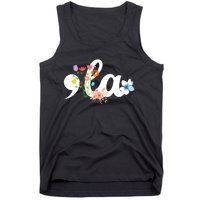 Comma La Floral Kamala Harris President 2024 Coma La Flowers Tank Top