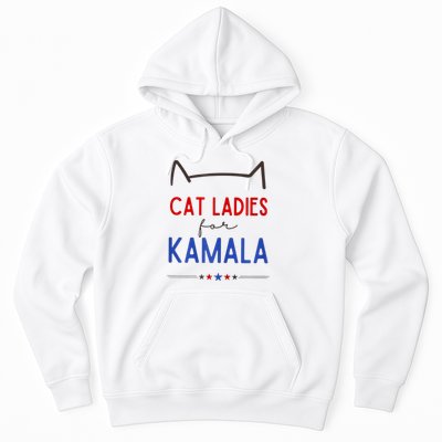 Cat Ladies For Kamala Cat Lady For Women Feminist Hoodie