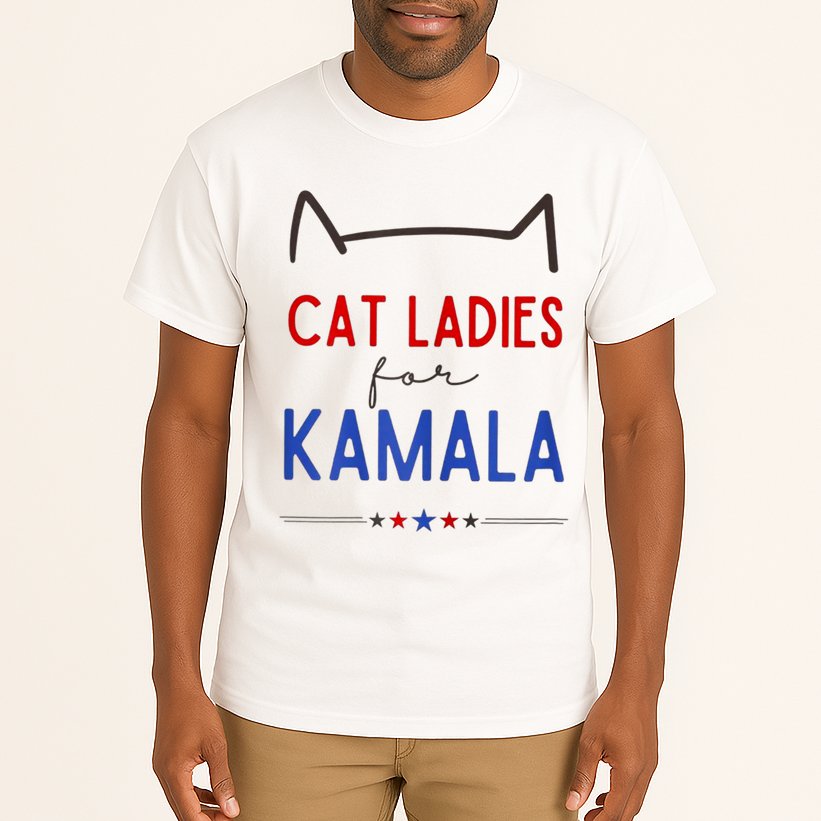 Cat Ladies For Kamala Cat Lady For Women Feminist Tall T-Shirt