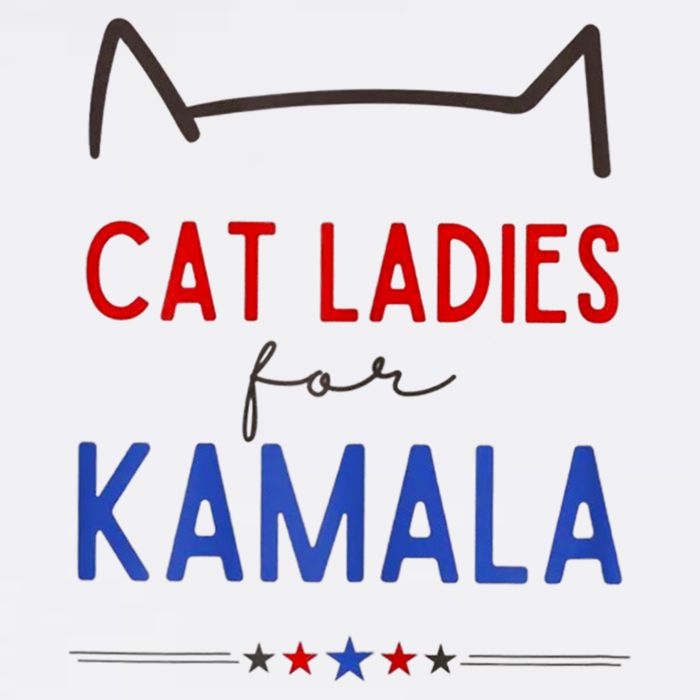Cat Ladies For Kamala Cat Lady For Women Feminist Tall T-Shirt