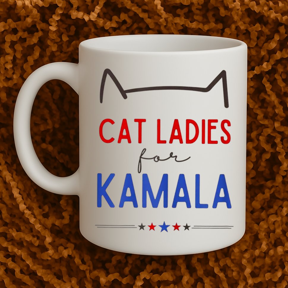 Cat Ladies For Kamala Cat Lady For Women Feminist Mug