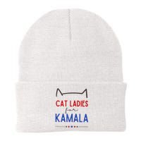 Cat Ladies For Kamala Cat Lady For Women Feminist Knit Cap Winter Beanie