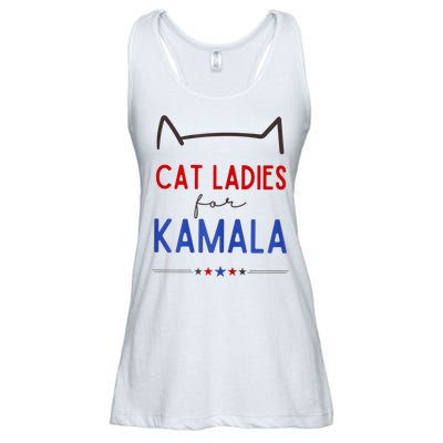 Cat Ladies For Kamala Cat Lady For Women Feminist Ladies Essential Flowy Tank