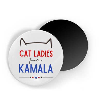 Cat Ladies For Kamala Cat Lady For Women Feminist Magnet