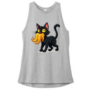 Cat Ladies For Kamala Harris Donald Trump 2024 Sarcastic Ladies PosiCharge Tri-Blend Wicking Tank