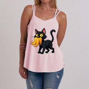 Cat Ladies For Kamala Harris Donald Trump 2024 Sarcastic Women's Strappy Tank