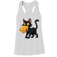 Cat Ladies For Kamala Harris Donald Trump 2024 Sarcastic Women's Racerback Tank