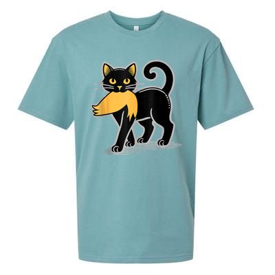 Cat Ladies For Kamala Harris Donald Trump 2024 Sarcastic Sueded Cloud Jersey T-Shirt