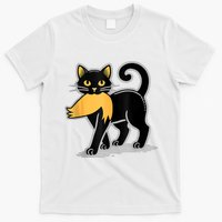 Cat Ladies For Kamala Harris Donald Trump 2024 Sarcastic T-Shirt