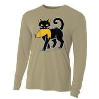 Cat Ladies For Kamala Harris Donald Trump 2024 Sarcastic Cooling Performance Long Sleeve Crew