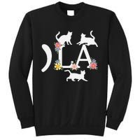 Comma La Floral Kamala Harris President 2024 Coma La Cats Sweatshirt