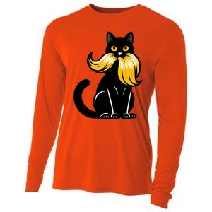 Cat Ladies For Kamala Harris Antitrump Funny Election 2024 Cooling Performance Long Sleeve Crew