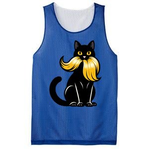 Cat Ladies For Kamala Harris Antitrump Funny Election 2024 Mesh Reversible Basketball Jersey Tank