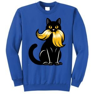 Cat Ladies For Kamala Harris Antitrump Funny Election 2024 Tall Sweatshirt