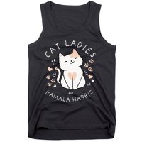 Cat Ladies For Kamala Harris Project Coconut Tree For President Tank Top