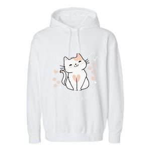 Cat Ladies For Kamala Harris Project Coconut Tree For President Garment-Dyed Fleece Hoodie