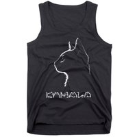 Cat Ladies For Kamala Funny Cat 2024 President Kamala Harris Tank Top