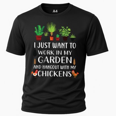 Chicken Lover Funny Gardening Shirts For Men Women Gardener Performance Shirt