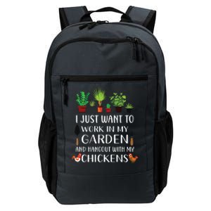 Chicken Lover Funny Gardening Shirts For Men Women Gardener Daily Commute Backpack