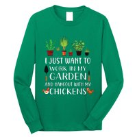 Chicken Lover Funny Gardening Shirts For Men Women Gardener Long Sleeve Shirt