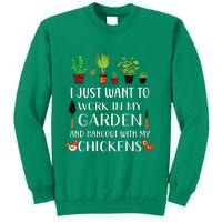 Chicken Lover Funny Gardening Shirts For Men Women Gardener Sweatshirt