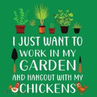 Chicken Lover Funny Gardening Shirts For Men Women Gardener Tall T-Shirt