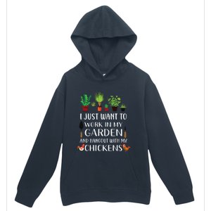 Chicken Lover Funny Gardening Shirts For Men Women Gardener Urban Pullover Hoodie