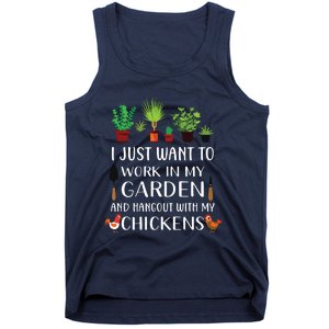 Chicken Lover Funny Gardening Shirts For Men Women Gardener Tank Top