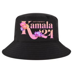 Cute Lotus Flowers Lotus For Potus Kamala Harris 2024 Cool Comfort Performance Bucket Hat