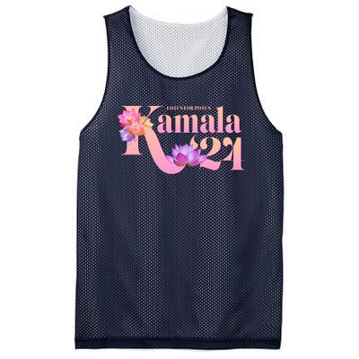 Cute Lotus Flowers Lotus For Potus Kamala Harris 2024 Mesh Reversible Basketball Jersey Tank