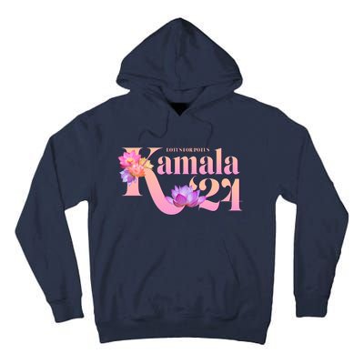 Cute Lotus Flowers Lotus For Potus Kamala Harris 2024 Tall Hoodie