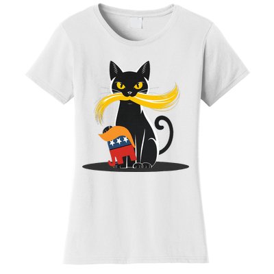 Cat Ladies For Kamala Harris Donald Trump 2024 Women's T-Shirt