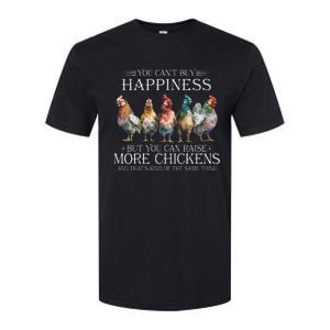 Chicken Love For Farmer Raising Chickens Farm Softstyle CVC T-Shirt