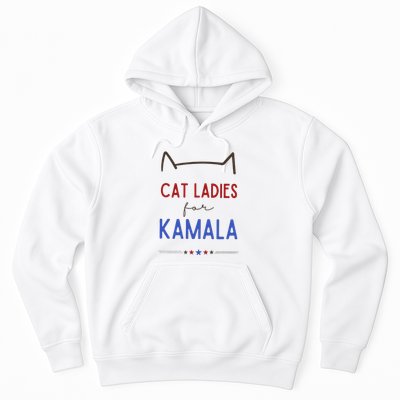 Cat Ladies For Kamala Cat Lady Gift Hoodie