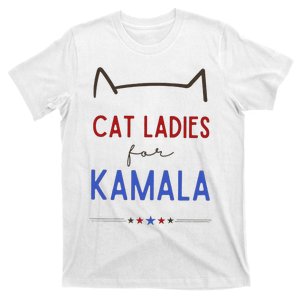 Cat Ladies For Kamala Cat Lady Gift T-Shirt