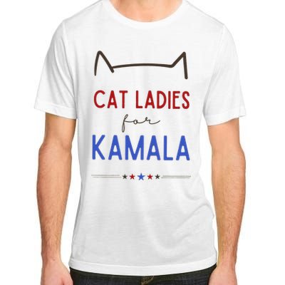 Cat Ladies For Kamala Cat Lady Gift Adult ChromaSoft Performance T-Shirt