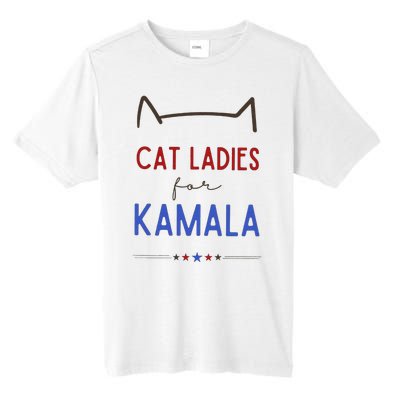 Cat Ladies For Kamala Cat Lady Gift Tall Fusion ChromaSoft Performance T-Shirt