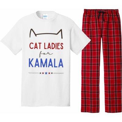 Cat Ladies For Kamala Cat Lady Gift Pajama Set