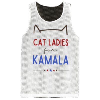 Cat Ladies For Kamala Cat Lady Gift Mesh Reversible Basketball Jersey Tank