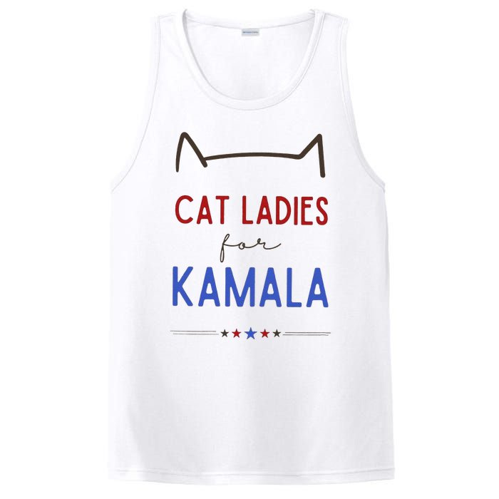 Cat Ladies For Kamala Cat Lady Gift PosiCharge Competitor Tank