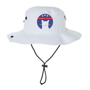 Cat Ladies For Kamala Funny Cat 2024 President Kamala Harris Legacy Cool Fit Booney Bucket Hat