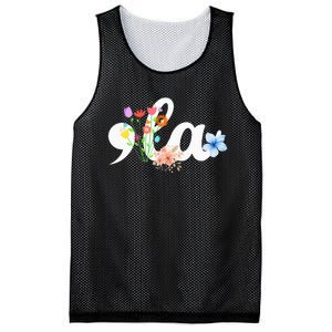 Comma La Floral Kamala Harris President 2024 Coma La Flowers Mesh Reversible Basketball Jersey Tank