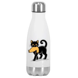 Cat Ladies For Kamala Harris Donald Trump 2024 Sarcastic Gift Stainless Steel Insulated Water Bottle