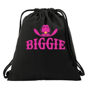 Cute Little Family Matching Big Little Gbig Reveal Sorority Drawstring Bag