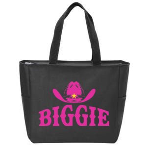 Cute Little Family Matching Big Little Gbig Reveal Sorority Zip Tote Bag